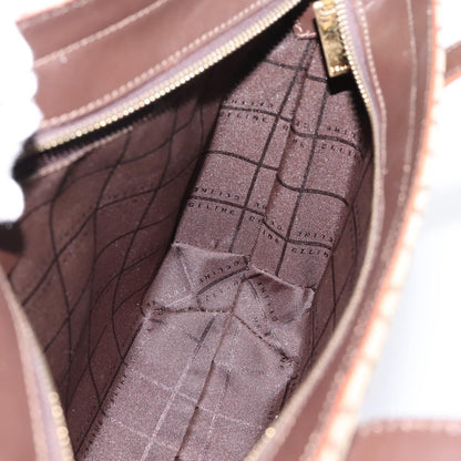 Celine C Macadam Canvas and Leather, Beige, Canvas, Tote Bag