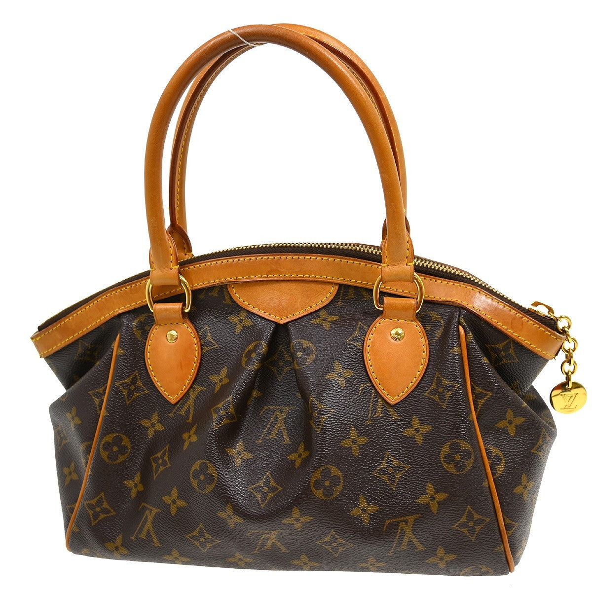 Louis Vuitton Tivoli Monogram, Brown, Canvas, Handbag