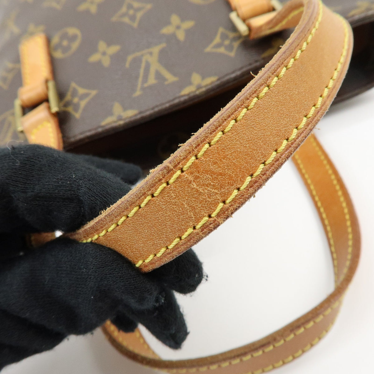 Louis Vuitton Vavin Monogram Empreinte Leather, Brown, Canvas, Tote Bag