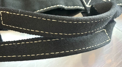 Hermes Fourre Tout Toile, Black, Cotton, Tote Bag