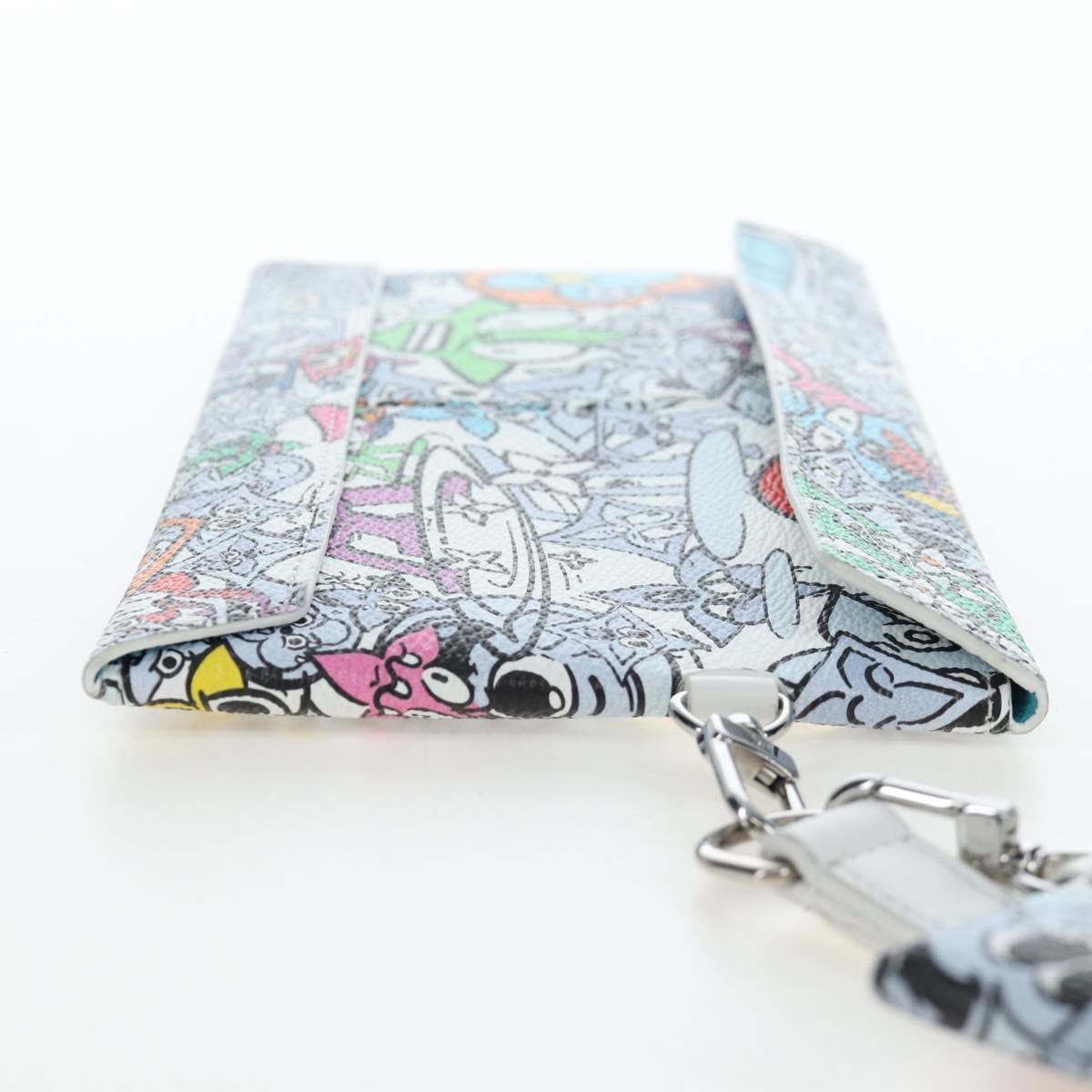 Louis Vuitton Trio Envelope Pouch Set Limited Edition Monogram Comics Canvas, Multicolour, Canvas, Clutch