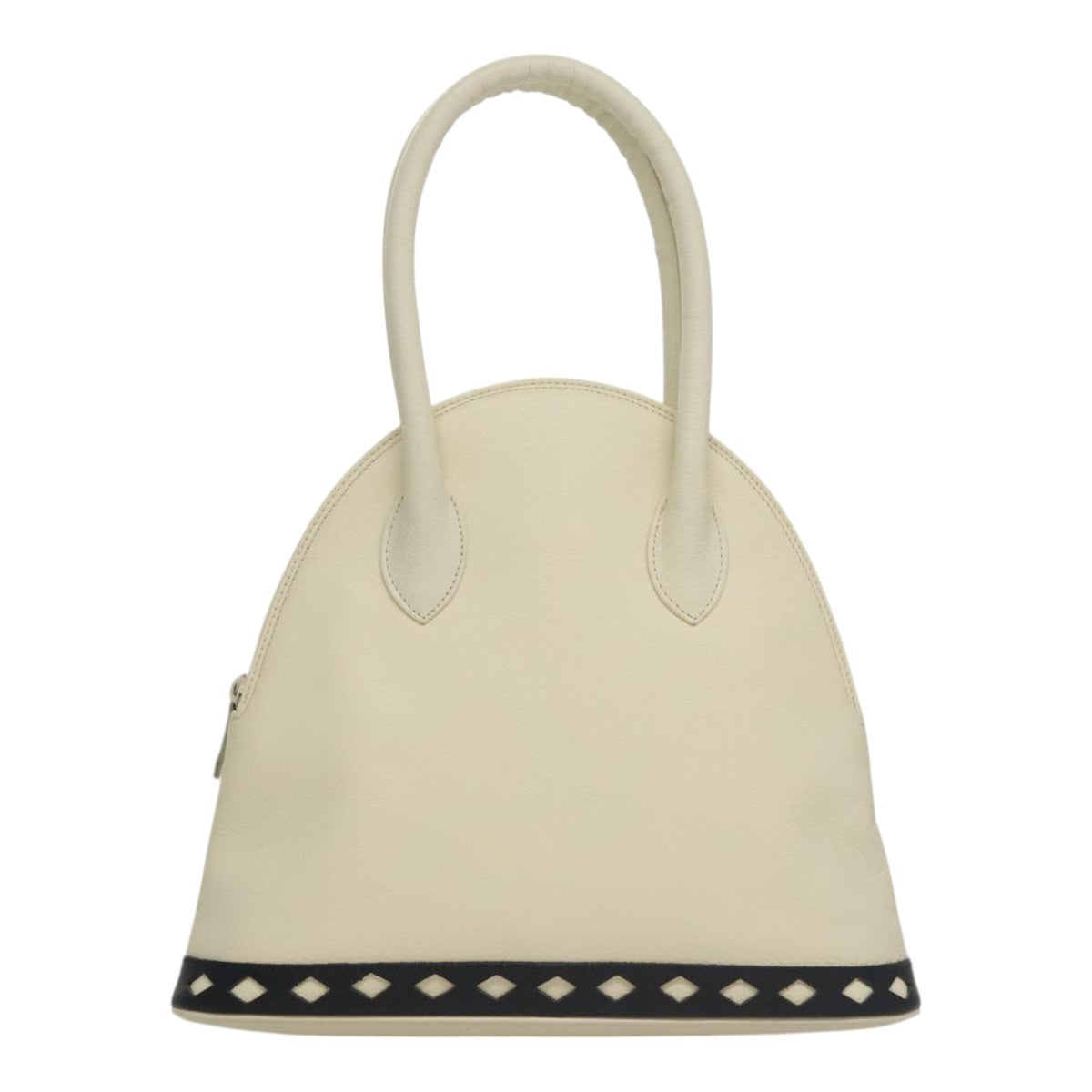 Saint Laurent Vintage Leather, White, Leather, Handbag