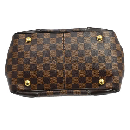 Louis Vuitton Verona Damier, Brown, Canvas, Handbag