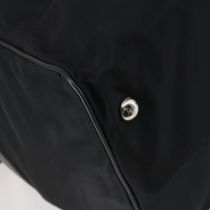 Prada Boston Tessuto, Black, Nylon, Handbag