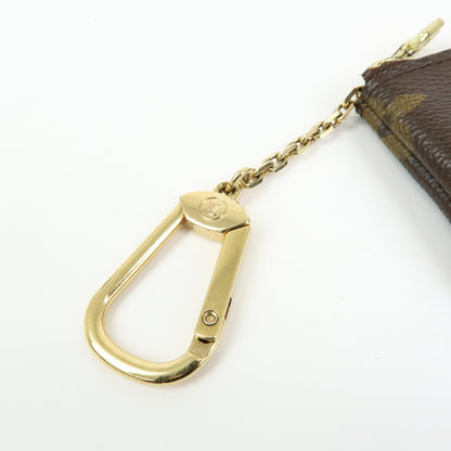 Louis Vuitton Key Monogram Canvas, Brown, Canvas, Clutch