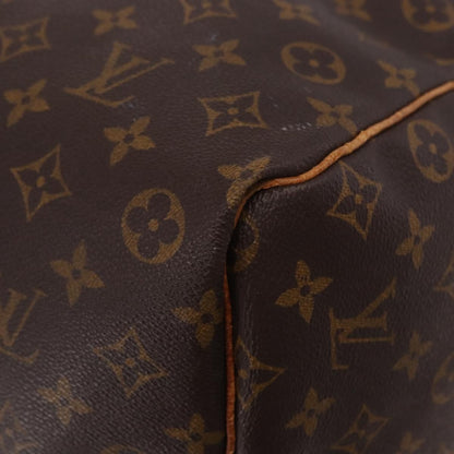 Louis Vuitton Keepall Monogram, Brown, Canvas, Travel Bag