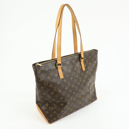 Louis Vuitton Cabas Mezzo Monogram Canvas, Brown, Canvas, Tote Bag