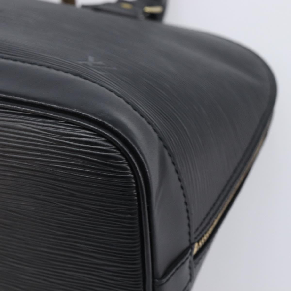 Louis Vuitton Vintage Alma Epi Leather, Black, Leather, Handbag