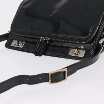 Gucci Shoulder Patent leather, Black, Patent Leather, Shoulder Bag