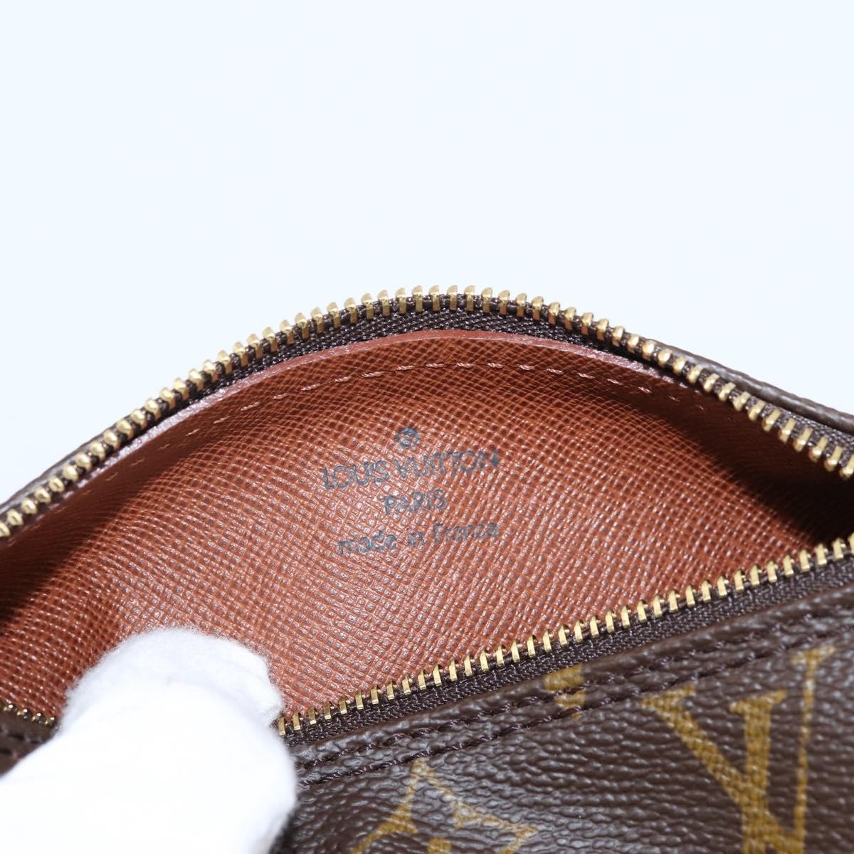 Louis Vuitton Papillon Pochette Monogram Canvas, Brown, Canvas, Clutch
