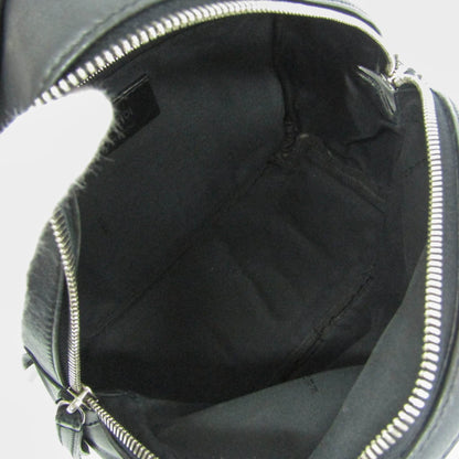 Fendi By The Way Leather with Crystals, Black, Leather, Backpack