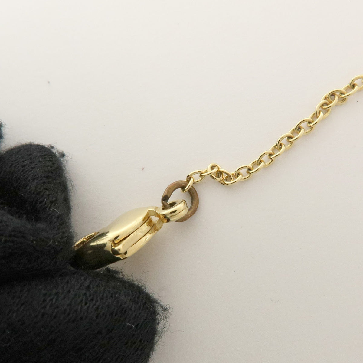 Christian Dior CD Heart Metal, Gold, Metal, Necklace