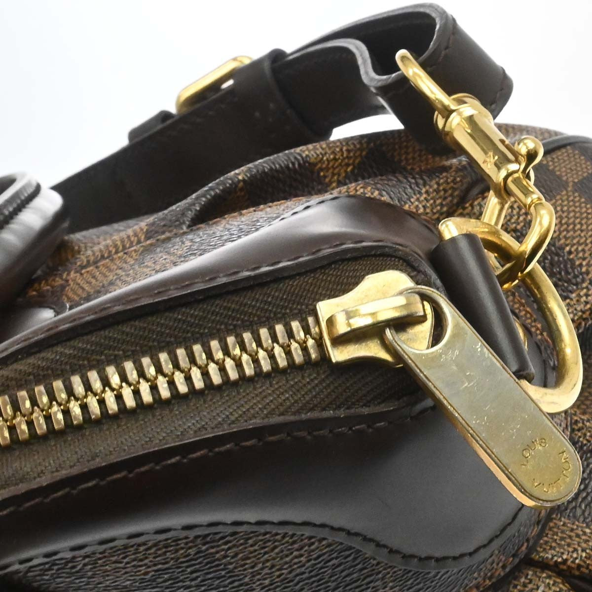 Louis Vuitton Trevi Damier, Brown, Canvas, Handbag
