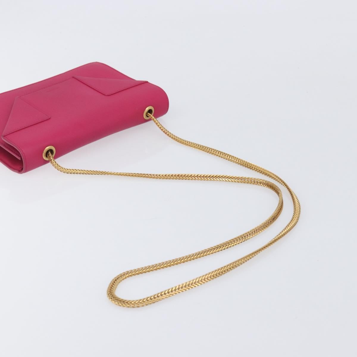 Saint Laurent Betty Leather, Pink, Leather, Handbag