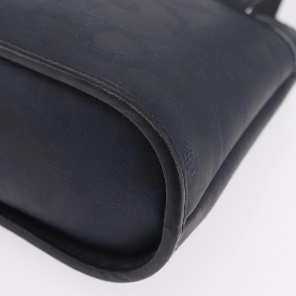Christian Dior Trotter Canvas, Navy, Canvas, Handbag