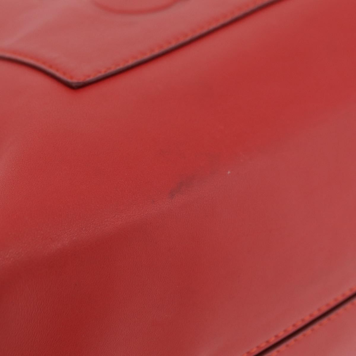 Loewe Tote Leather, Red, Leather, Tote Bag
