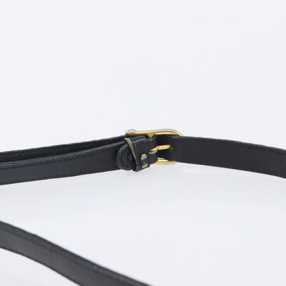 Gucci Shoulder Leather, Black, Leather, Shoulder Bag