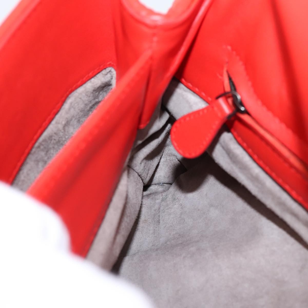 Bottega Veneta Olimpia Intrecciato Nappa, Red, Leather, Shoulder Bag