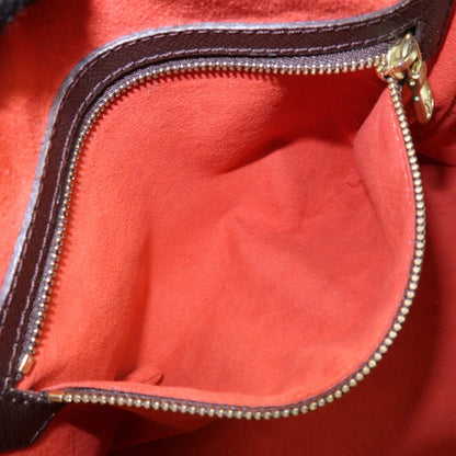 Louis Vuitton Triana Damier, Brown, Canvas, Handbag