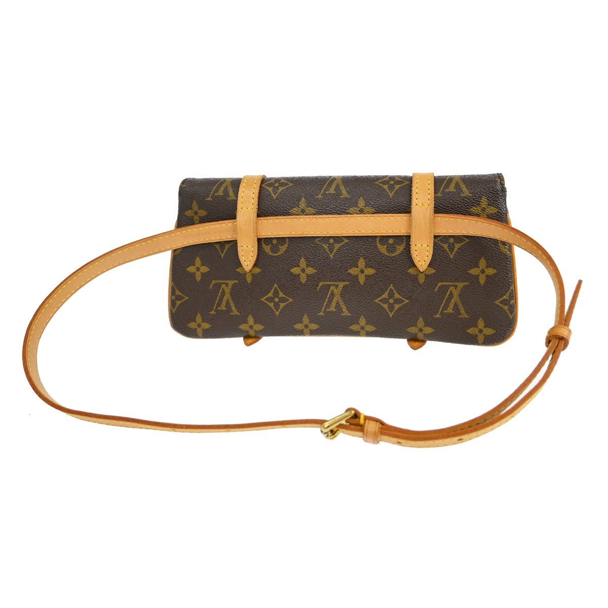 Louis Vuitton Marelle Waist Monogram Canvas, Brown, Canvas, Clutch