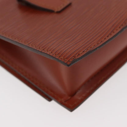 Louis Vuitton Tilsitt Bum Epi Leather, Brown, Leather, Handbag