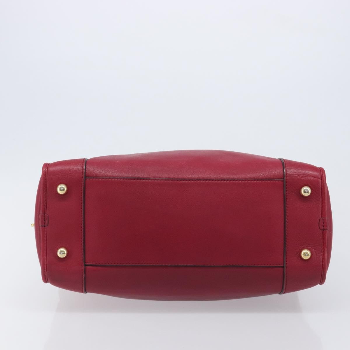 Loewe Amazona Leather, Red, Leather, Handbag