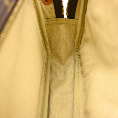 Louis Vuitton Reporter Monogram Canvas, Brown, Canvas, Shoulder Bag