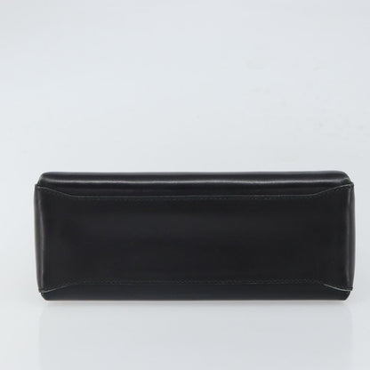 Gucci Vintage Handbag Leather, BLACK, LEATHER, Handbag