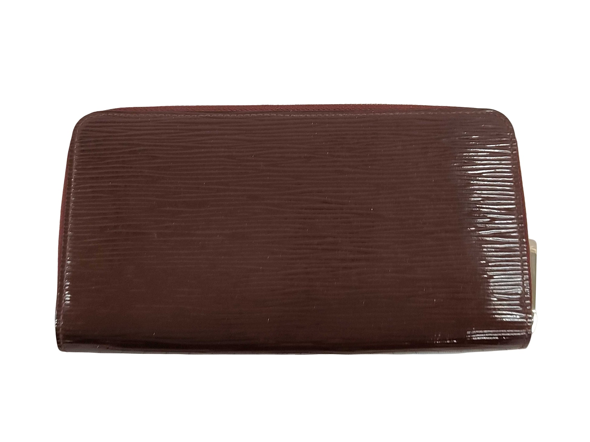 Louis Vuitton Zippy Wallet NM Epi Leather, Burgundy, Leather, Wallet