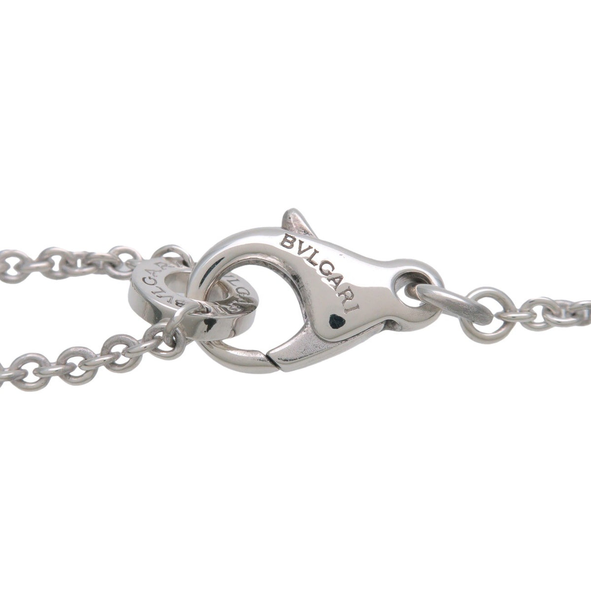 Bvlgari B.Zero1 Save the Children Pendant Sterling Silver with Ceramic, Silver, Sterling Silver, Necklace
