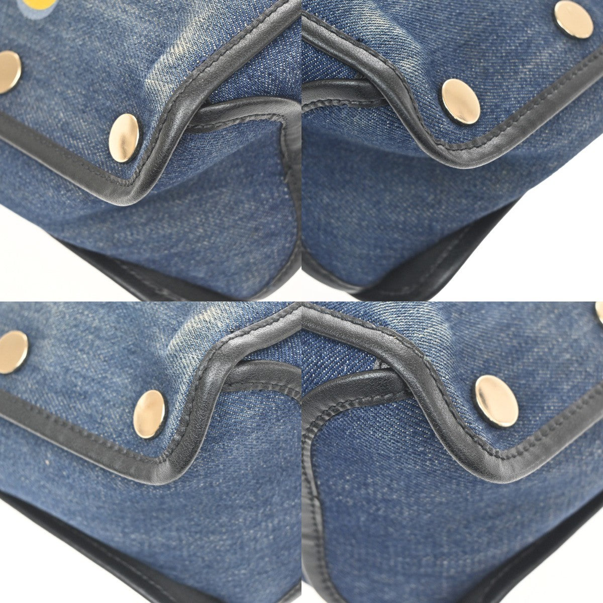 Givenchy Bond Shopper Denim, Blue, Denim, Tote Bag