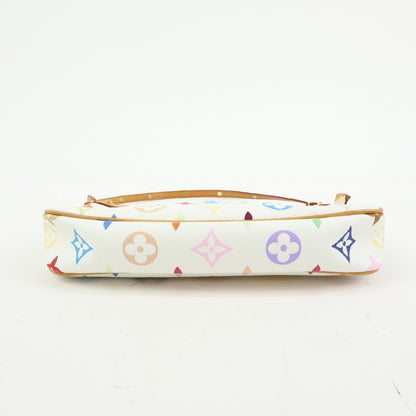 Louis Vuitton Pochette Accessoires Monogram Multicolor, Multicolour, Canvas, Clutch