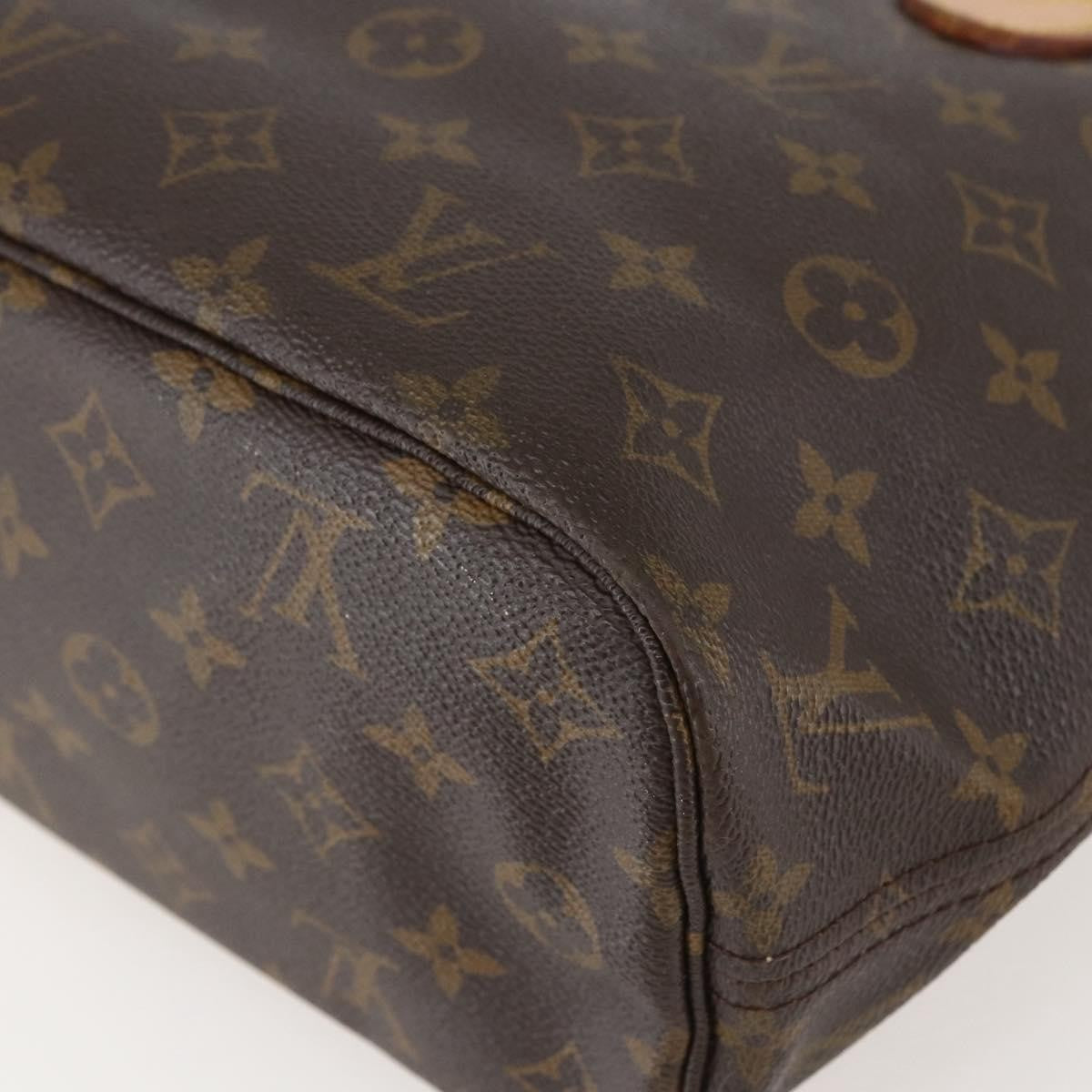 Louis Vuitton Neverfull Monogram Canvas, Brown, Canvas, Tote Bag