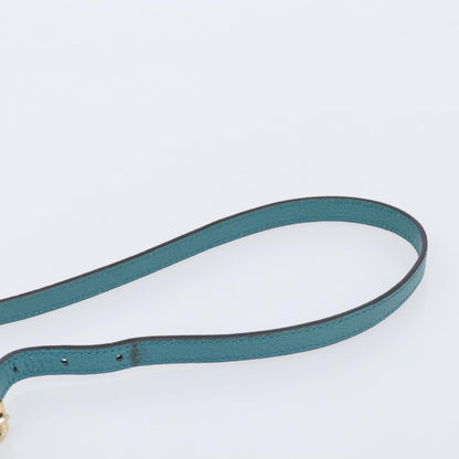 Gucci GG Charm Convertible Dome Satchel Leather, Blue, Leather, Handbag