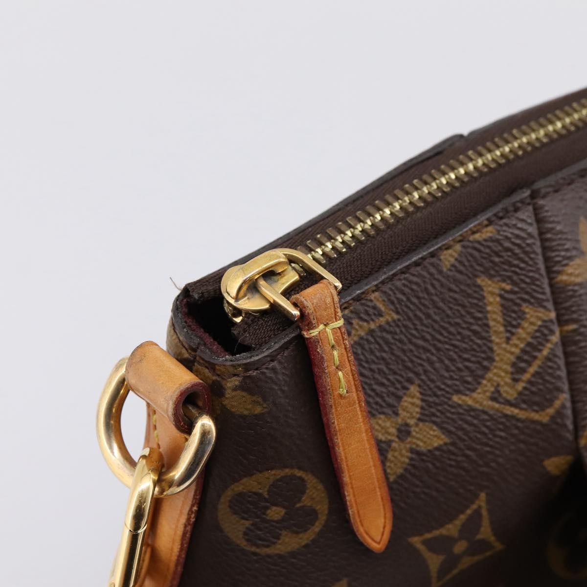 Louis Vuitton Turenne Monogram Canvas, Brown, Canvas, Handbag