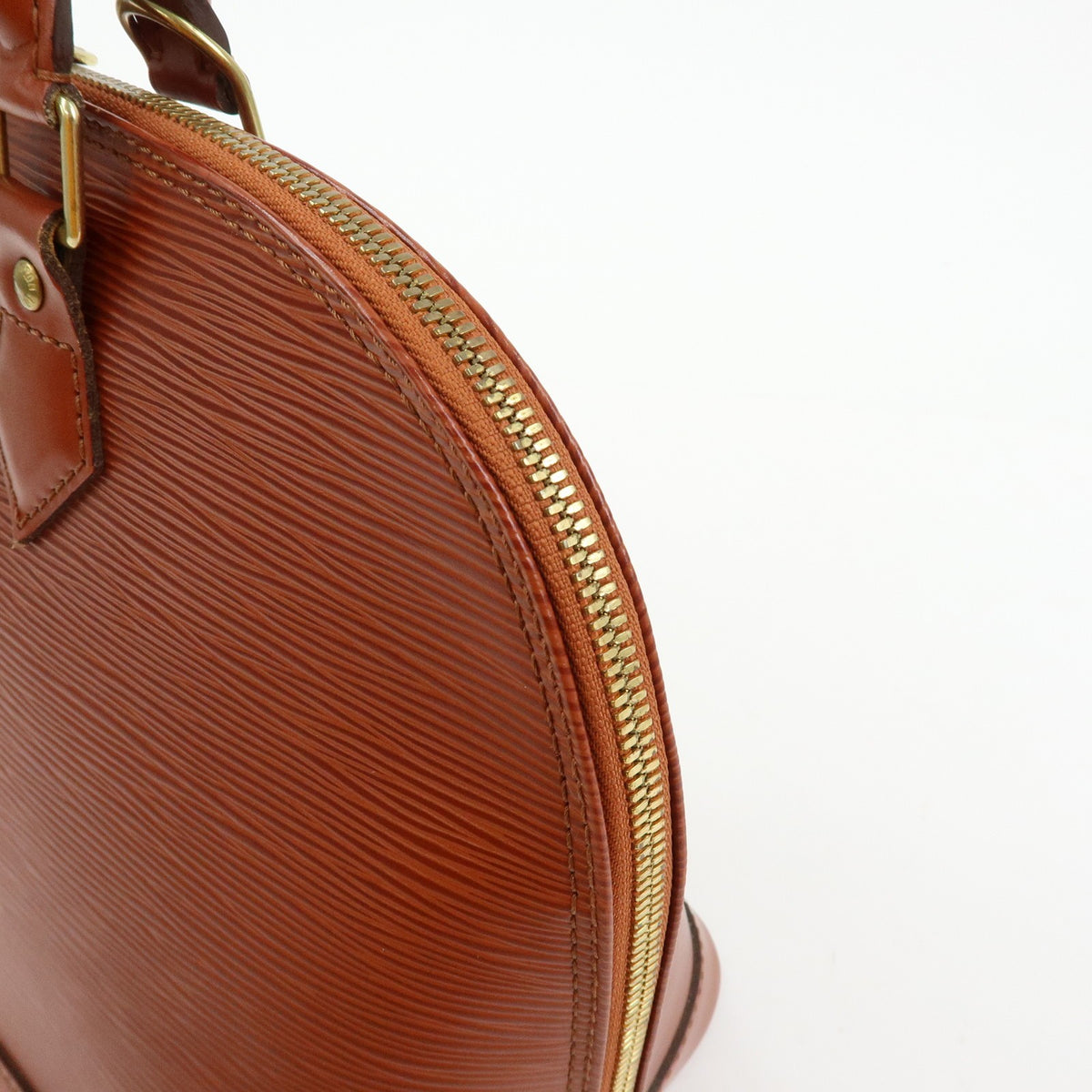 Louis Vuitton Alma Epi Leather, Brown, Leather, Handbag