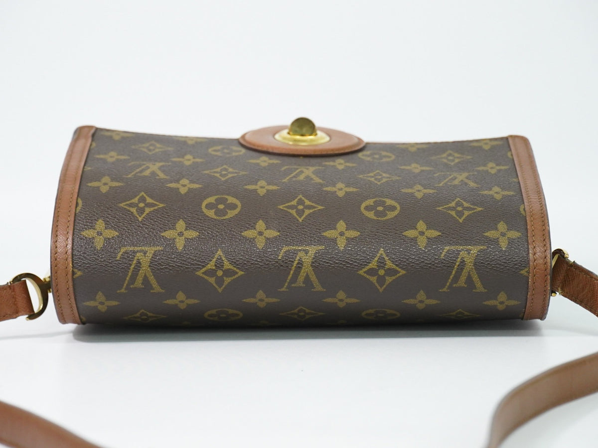 Louis Vuitton Raspail Monogram Canvas, Brown, Canvas, Handbag