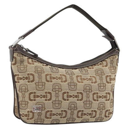 Gucci Vintage Top Handle Canvas, Beige, Canvas, Handbag