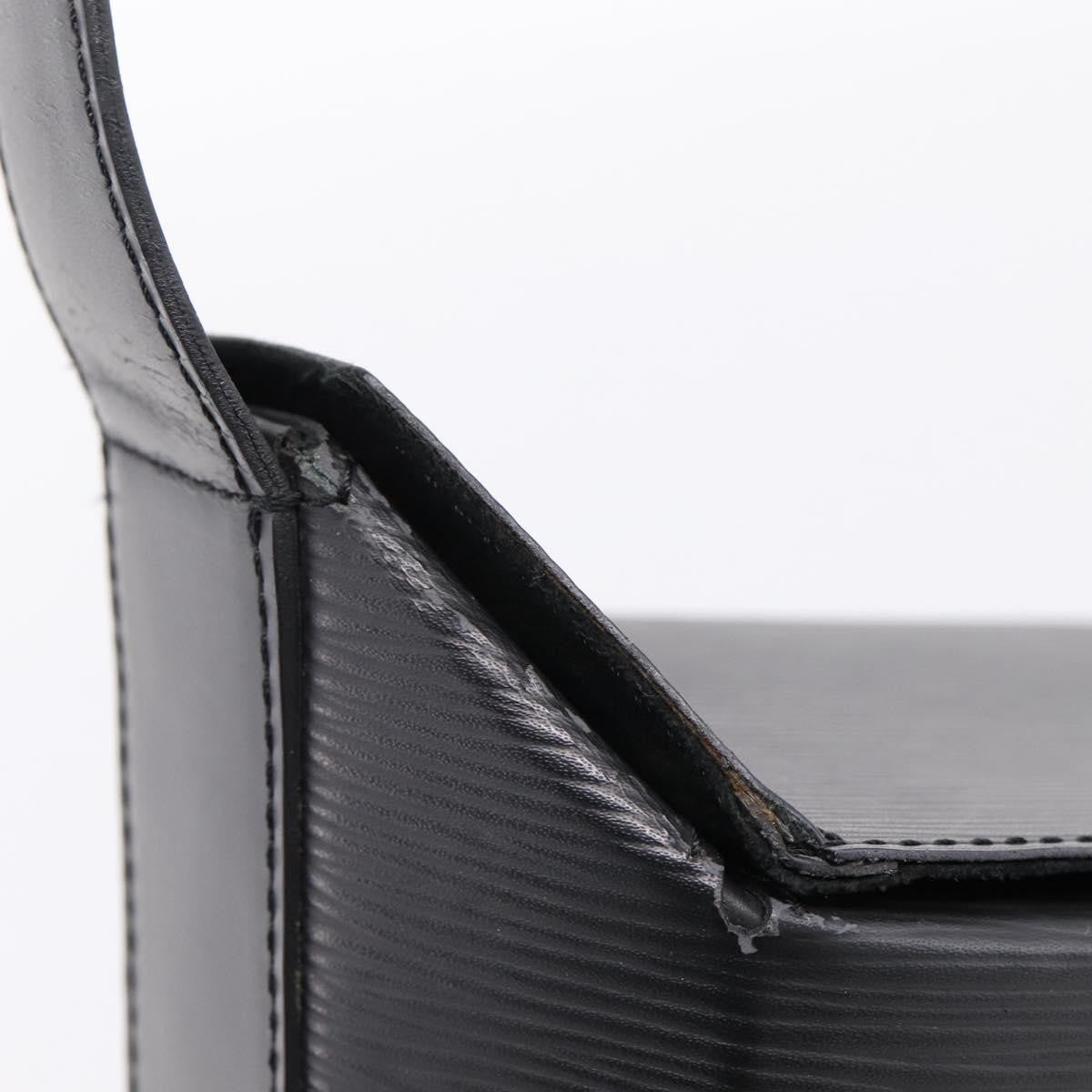 Louis Vuitton Sac Seau Epi Leather, Black, Leather, Handbag