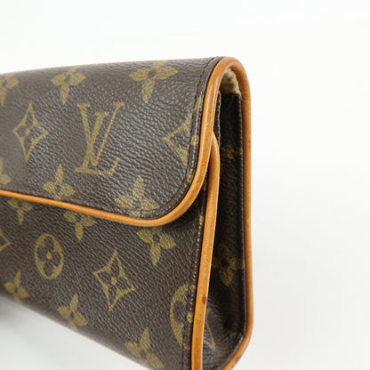 Louis Vuitton Florentine Waist Monogram Canvas, Brown, Canvas, Handbag
