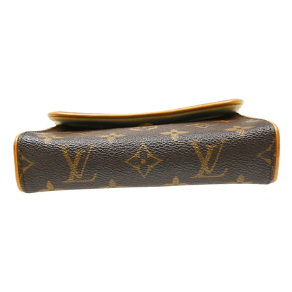 Louis Vuitton Florentine Pochette Damier, Brown, Canvas, Clutch