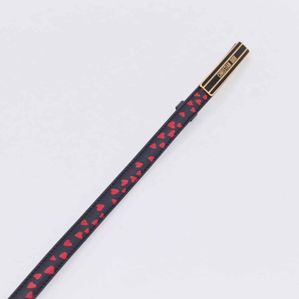 Christian Dior Vintage belt Canvas, Black, Leather, Belt