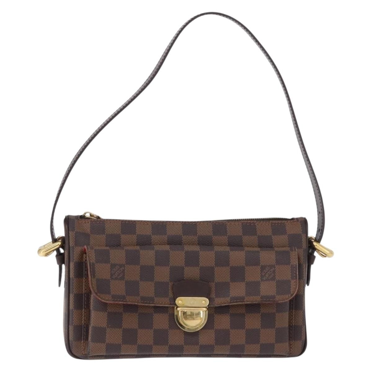 Louis Vuitton Ravello Damier Ebene, Brown, Canvas, Shoulder Bag