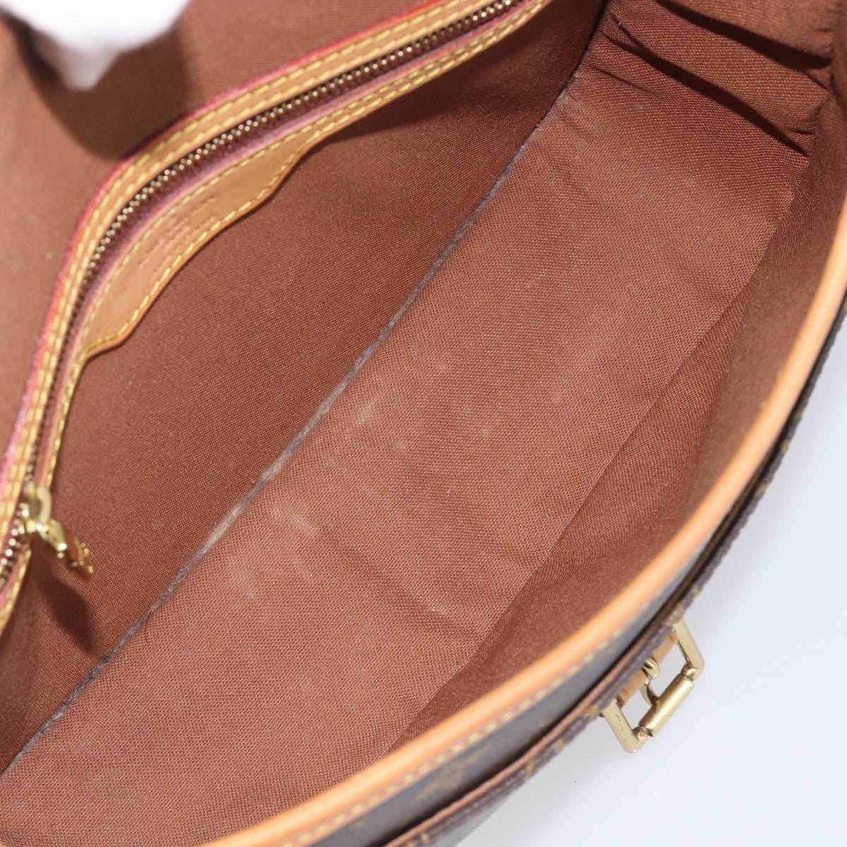 Louis Vuitton Sologne Monogram Canvas, Brown, Canvas, Handbag
