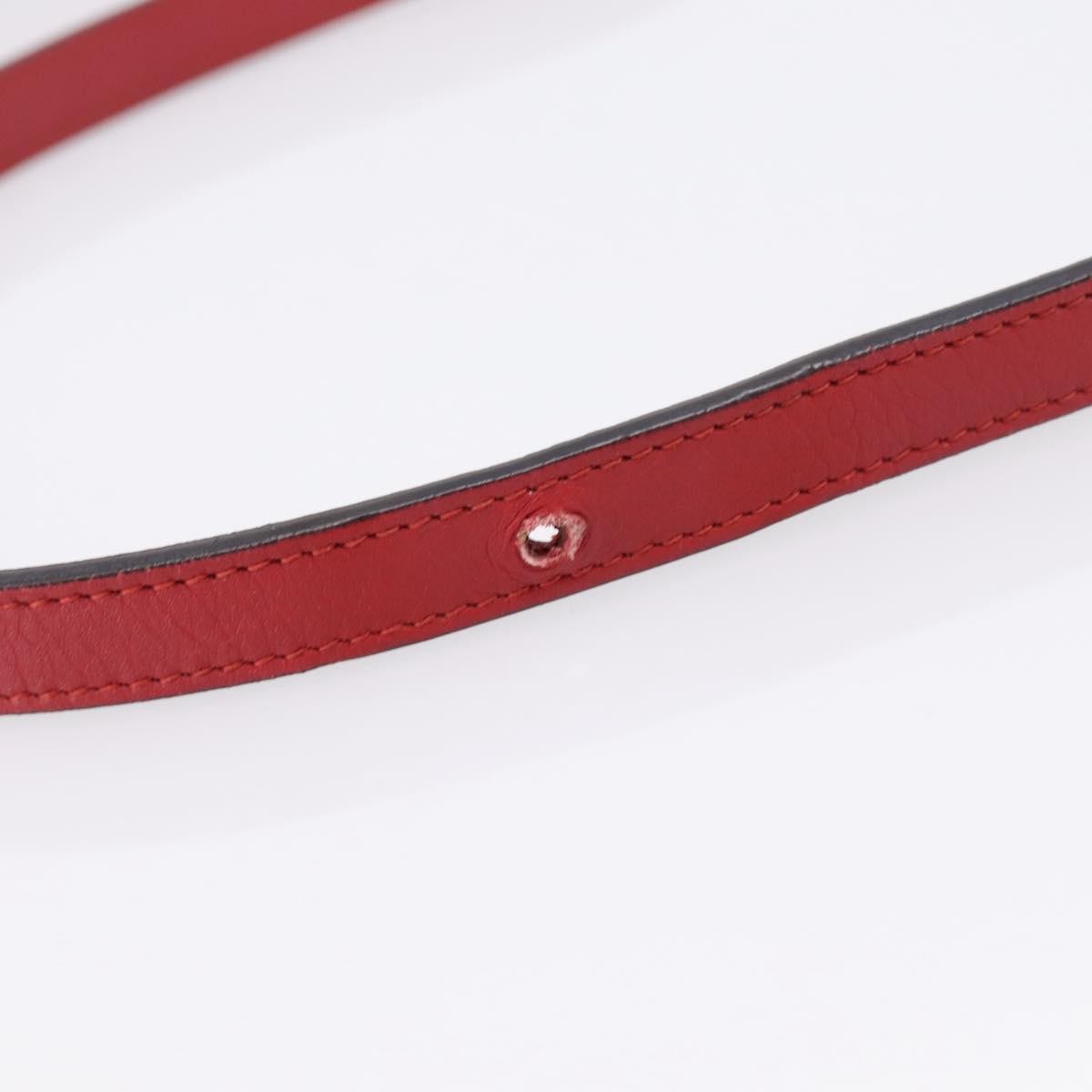 Gucci GG Marmont Matelasse Leather, Red, Leather, Shoulder Bag