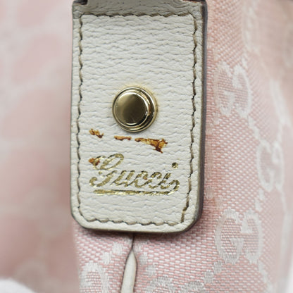 Gucci Abbey D-Ring Messenger GG Canvas, Pink, Canvas, Handbag