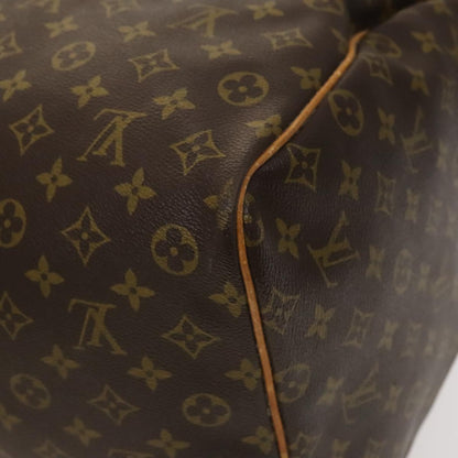 Louis Vuitton Keepall Bag Monogram Canvas, BROWN, CANVAS, Travel bag