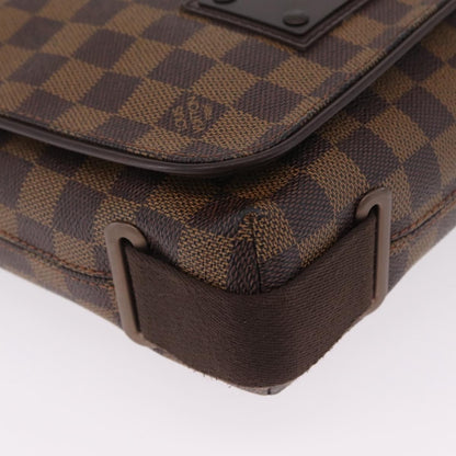 Louis Vuitton Brooklyn Damier, Brown, Canvas, Shoulder Bag