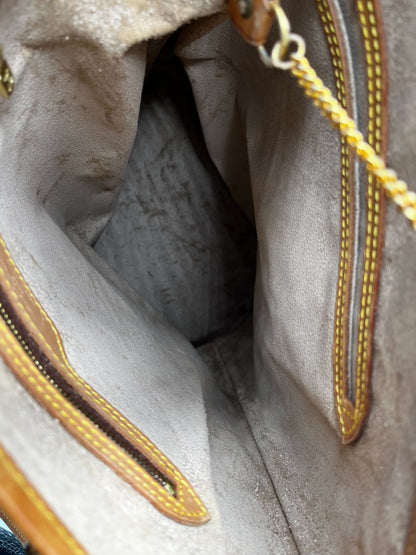 Louis Vuitton Bucket Bag Monogram Canvas, BROWN, CANVAS, Handbag