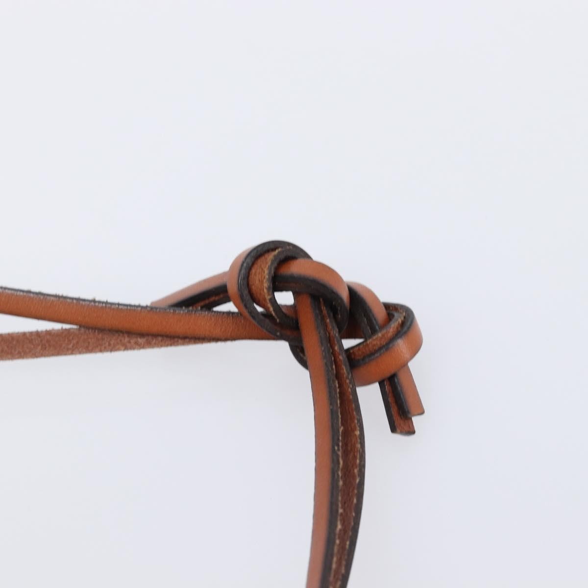 Loewe Paula Drawstring Printed Canvas, Orange, Canvas, Clutch